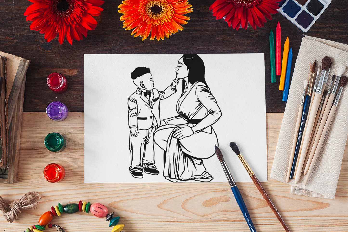 Best Mom Ever Outline