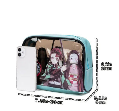 Demon Slayer Makeup Brush and Bag