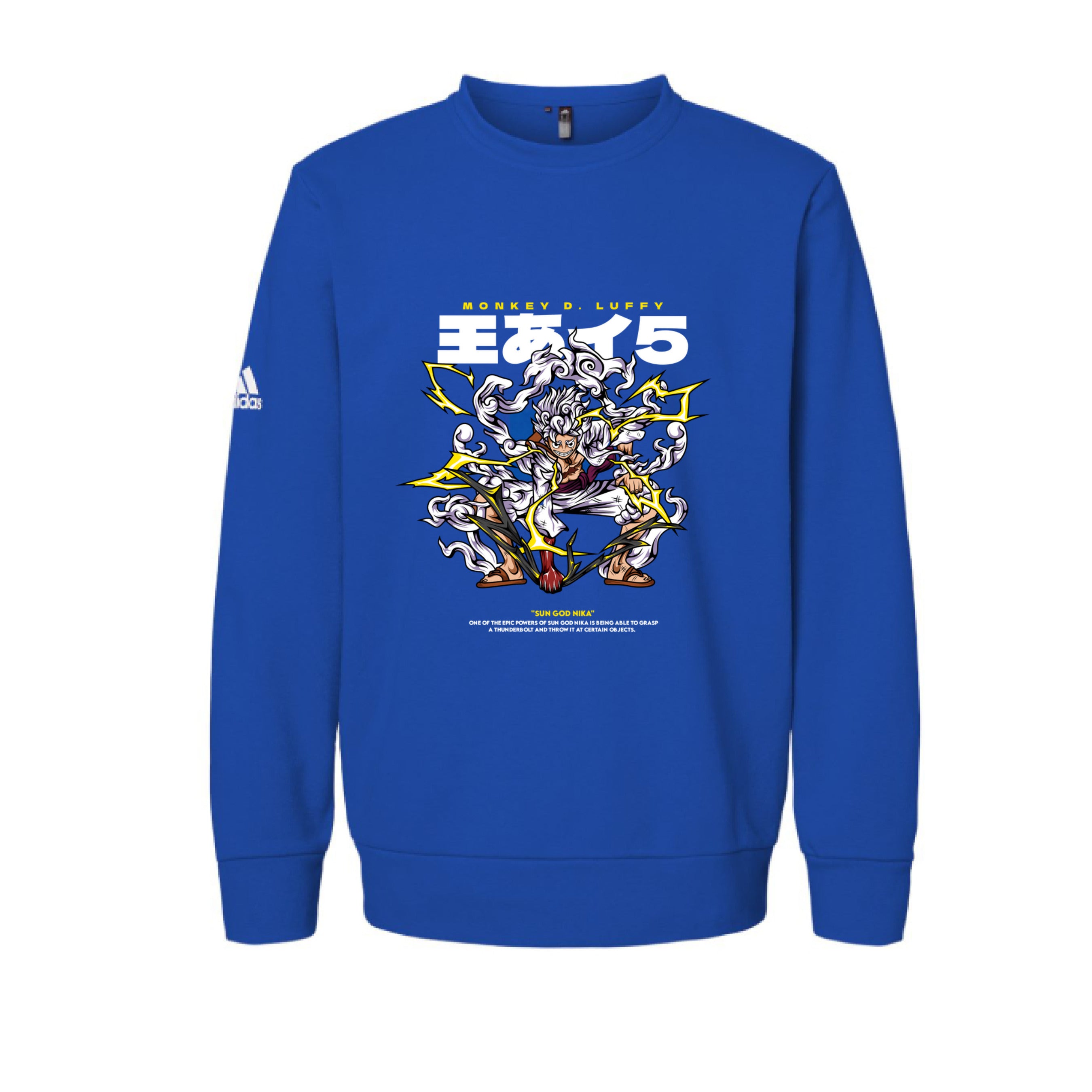 Luffy Gear 5 Adidas Crewneck – Zada's Vault