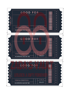 Coupon Book Template EDITABLE PDF