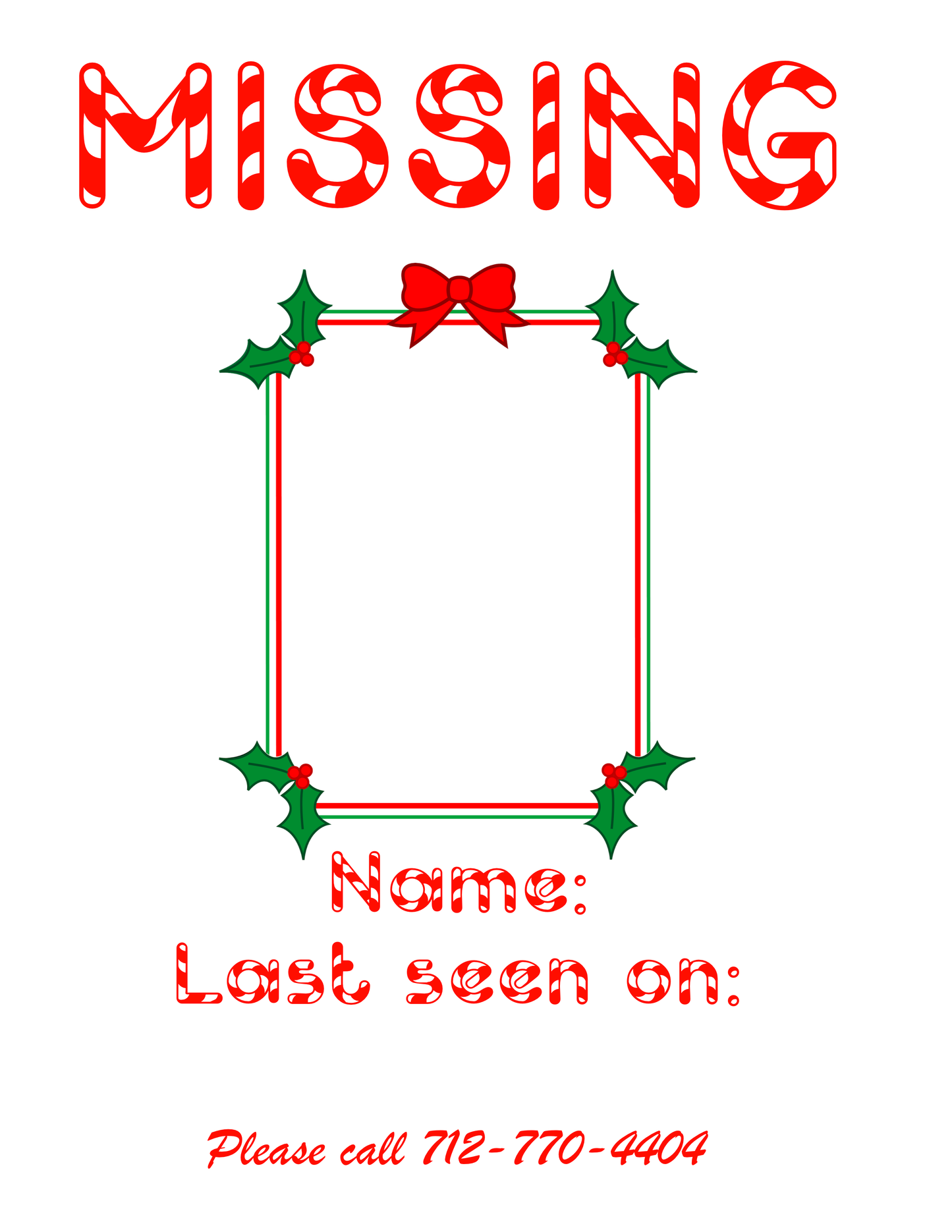 Elf on the Shelf: Missing child