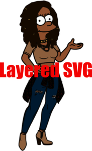 Simpson with Locs