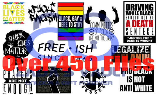 Black Lives Matter PNG & SVG Bundle