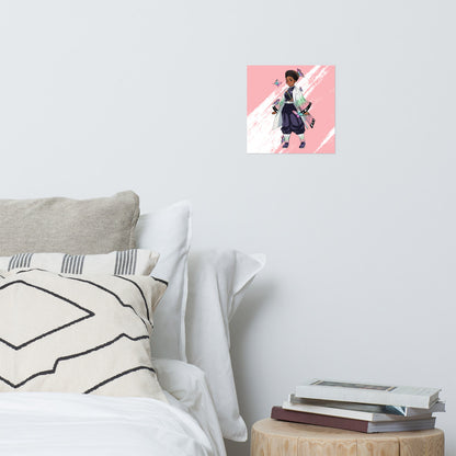 Shinobu Kocho Photo paper poster