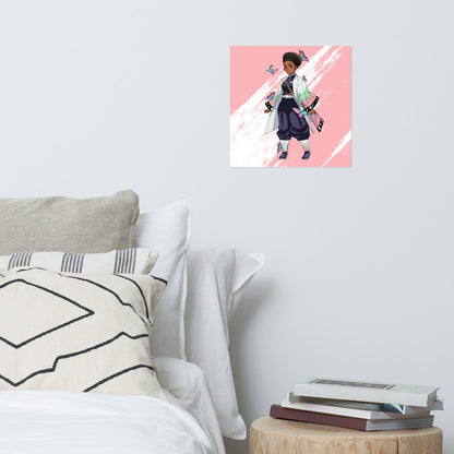 Shinobu Kocho Photo paper poster