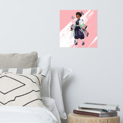 Shinobu Kocho Photo paper poster