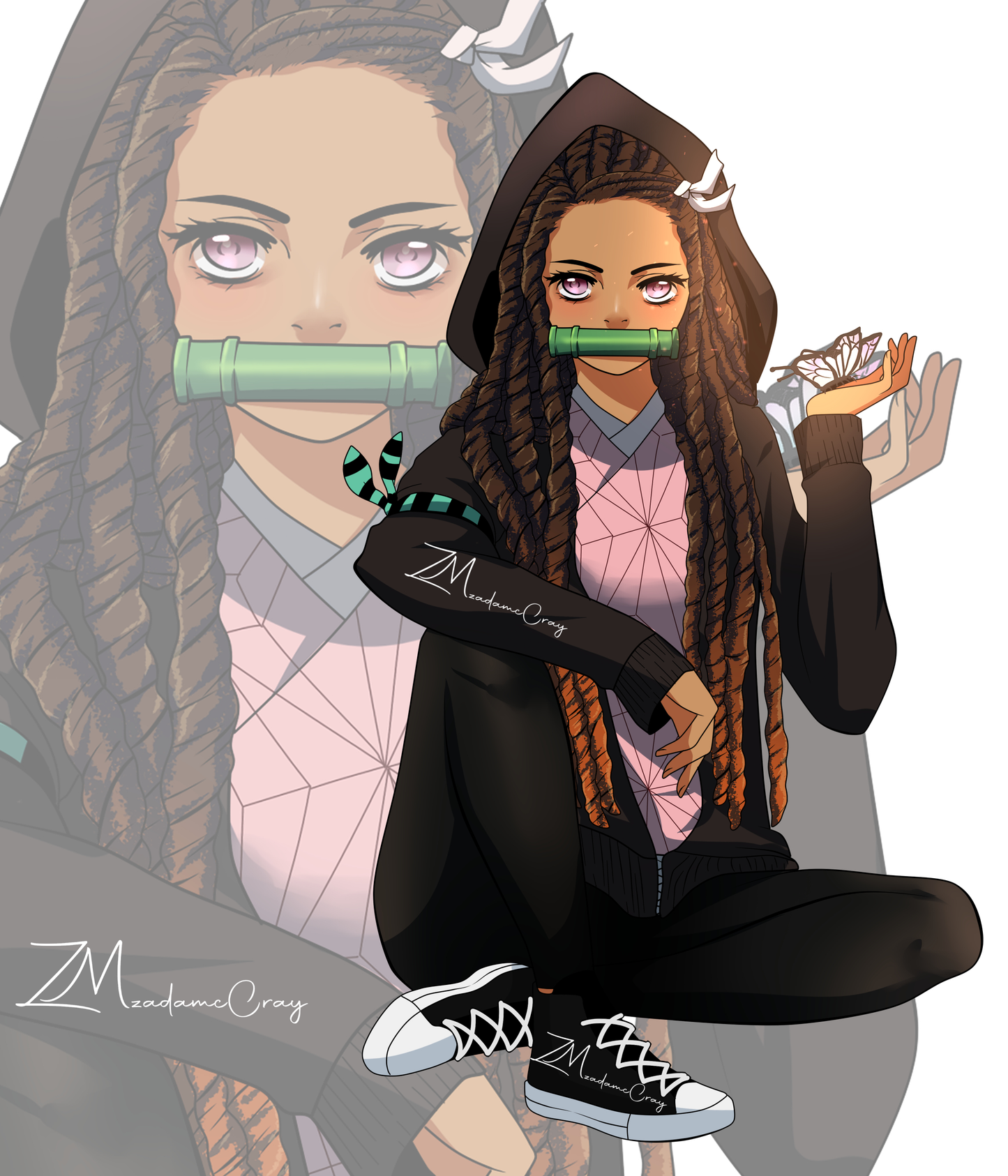 Black Nezuko Poster